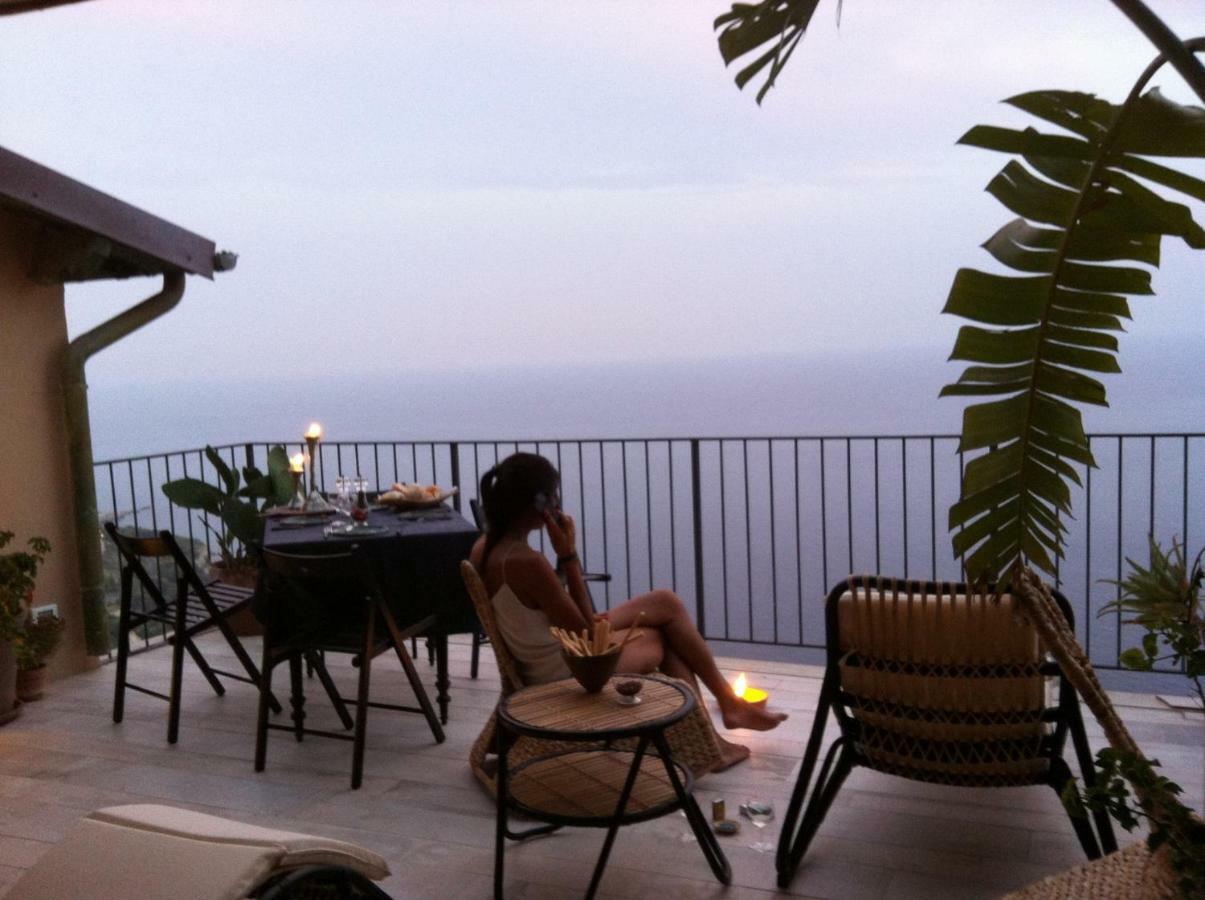House In Grimaldi. Spectacular View Over The French Riviera! Grimaldi  Exterior photo